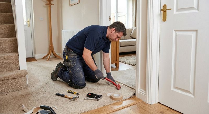 Stair Carpet Repair in Olathe, KS